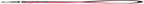 Traffic Nylon 18 Inches Short Leash with Soft Neoprene Padded Handle for Giant Large Medium Boy and Girl Dogs - Professional Training, Daily Use Walking. (Red)
