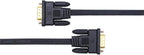 15M Ultra Thin Flat Type Computer Monitor VGA Cable Standard 15 Pin Male to Male VGA Wire 50 Feet