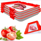 FreshPrep Reusable Meal Prep Tray – Stackable BPA-Free Food Storage Containers for Easy Preservation