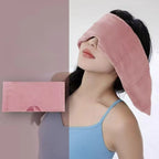 SleepShield™ Weighted Eyemask – 100% Blackout, Strap-Free Design for Deep Sleep and Side-Sleeping Comfort