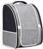 Pet Carrier Backpack with Window Blind for Small Cats Dogs, Ventilated Design, Safety Straps, Buckle Support, Collapsible, Designed for Travel, Hiking, Winter Outing, Outdoor, Go to Vet