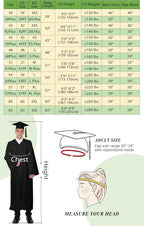 Matte Graduation Gown Cap Tassel Set 2022 for High School and Bachelor
