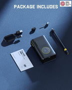 TireMaster Portable Tire Inflator – Smart ON/OFF Hose Design for Effortless Inflation Anywhere