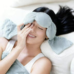 SleepShield™ Weighted Eyemask – 100% Blackout, Strap-Free Design for Deep Sleep and Side-Sleeping Comfort
