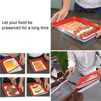 FreshPrep Reusable Meal Prep Tray – Stackable BPA-Free Food Storage Containers for Easy Preservation